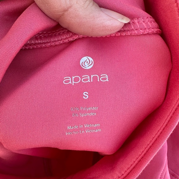 Apana  yoga full zip jacket size S - Picture 6 of 7